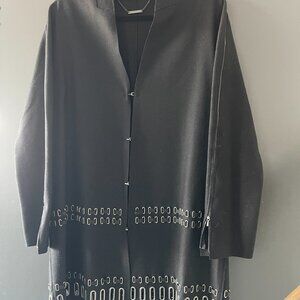 Elie Tahari Leeann Coat Black